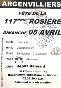 117ème rosière - Argenvilliers 28 Eure-et-Loir